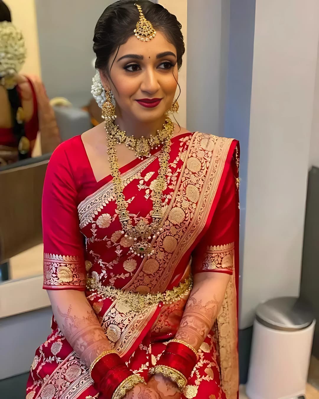 Latest Designer Bollywood Woven Banarasi Jacquard, Art Silk Saree Red Color/Available in Multiple Color/ Banarasi kanjiavarm paithani Bengali Bollywood patola litchi cotton silk saree | Trendy Party & Festive Wear | Traditional Ethnic Fashion | Buy Online 1