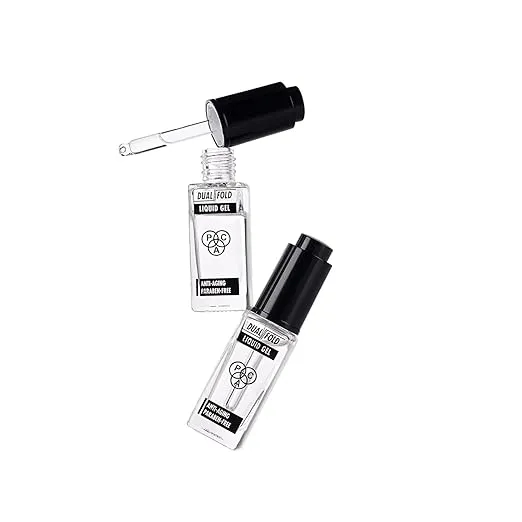 PAC Dual-Fold Liquid Gel | Makeup Mixing Liquid to fix Dry Gel Eyeliners & Mascara | Makeup Reviver 2.5ml 3