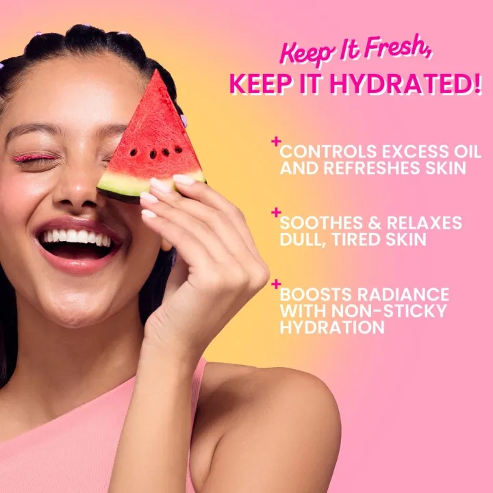 Dot & Key Watermelon Cooling Icy Gel Moisturizer | Instantly Cools Skin, Hyaluronic & Niacinamide | Controls Excess Oil, Boosts Radianc | Refreshes & Soothes Skin, Non-sticky & Non-greasy | 60g 2