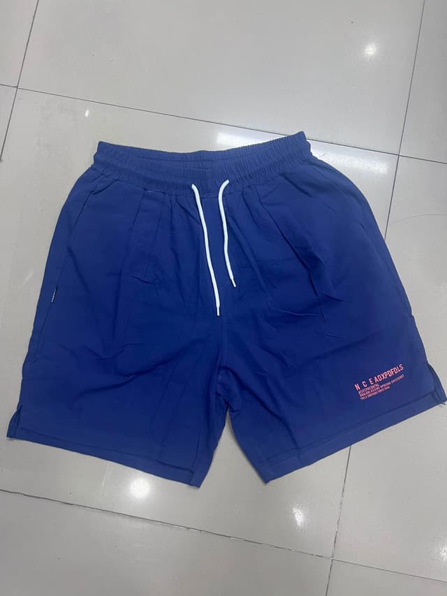 Men's Comfort Fit Elastic Waist Shorts with Side Pockets