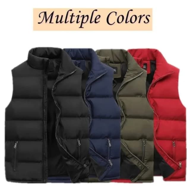 Pre Winter Warm Windproof Half Sleeves Jacket For Men - Multicolor| Multisize | Fashion | Jacket For Men