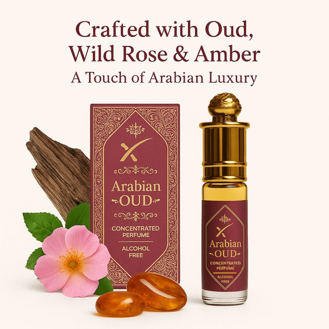 Mount Of Xcel Attar Combo Pack Of 4x6ml - My Musk, Vanilla Luxe, Choco Coffee And Arabian Oud 2
