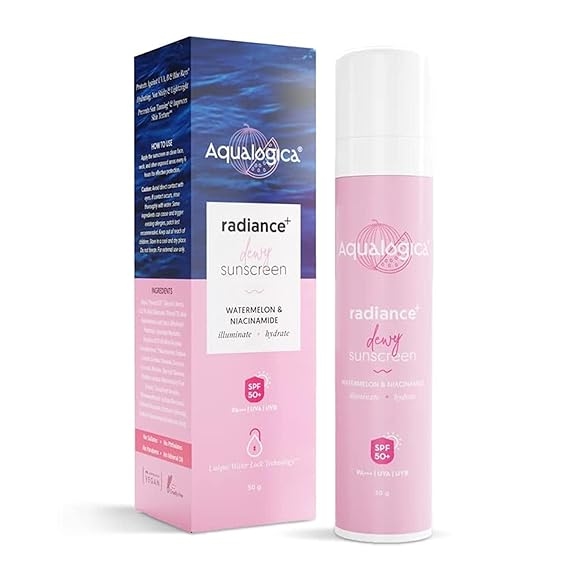 Aqualogica Radiance+ Watermelon & Niacinamide Spf 50 Pa ++++ 50G 1