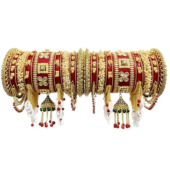 BEAUTIFUL GOLDEN CHURA | DESIGNER Bridal Wedding Chooda 1