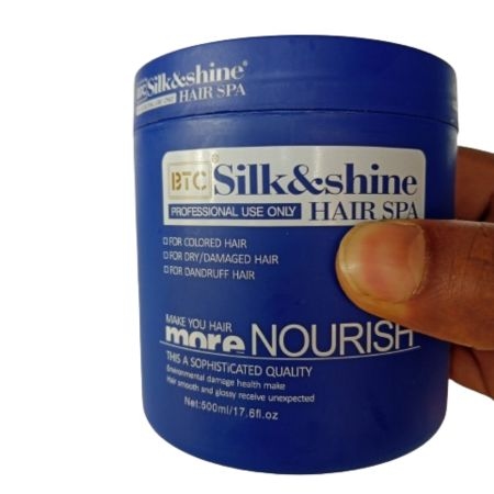 BTC Silk & Shine Professional Hair SPA - 500 ml 2