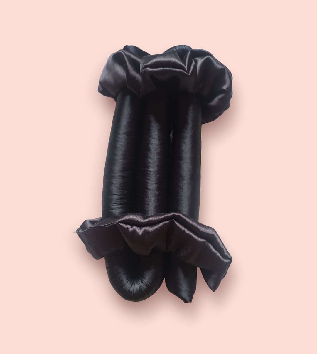 Silk Heatless Hair Curler With 2 Scrunchies 4