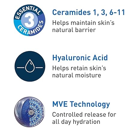 CeraVe Hydrating Facial Cleanser - 473 ml | 16 Ounce | For Normal To Dry SKin | Fragrance Free 6