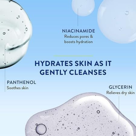 Cetaphil Gentle Skin Cleanser - 500ml, For Dry, Normal Sensitive Skin, Hydrating Face Wash With Niacinamide,Vitamin B5, Dermatologist Recommended, Paraben, Sulphate Free. 7