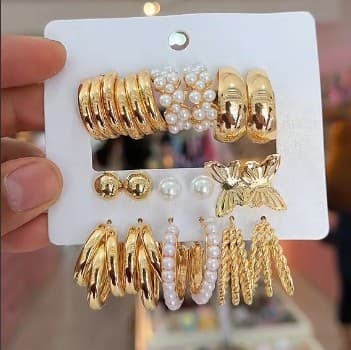 Combo pack earring 12 Pcs