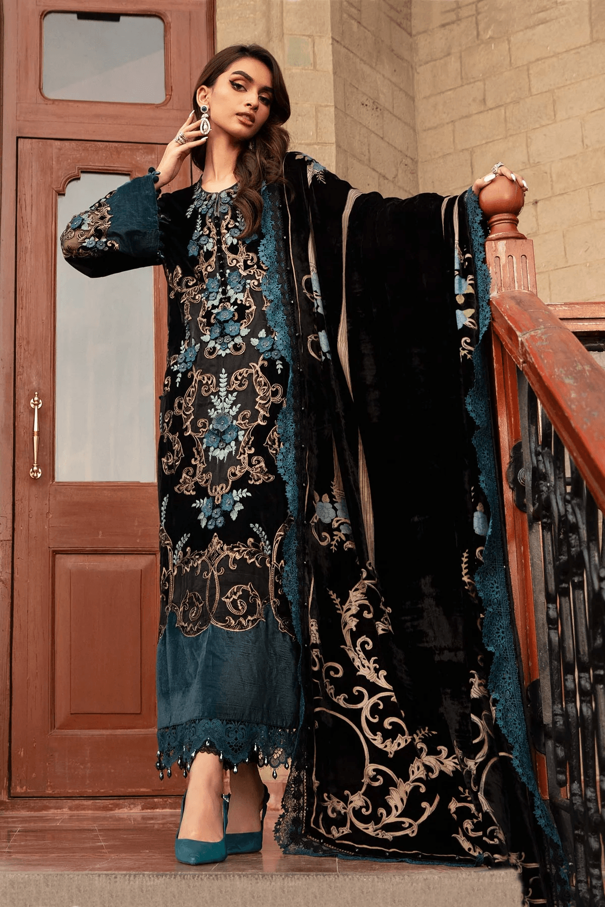 Unstitched Kurti Set 1