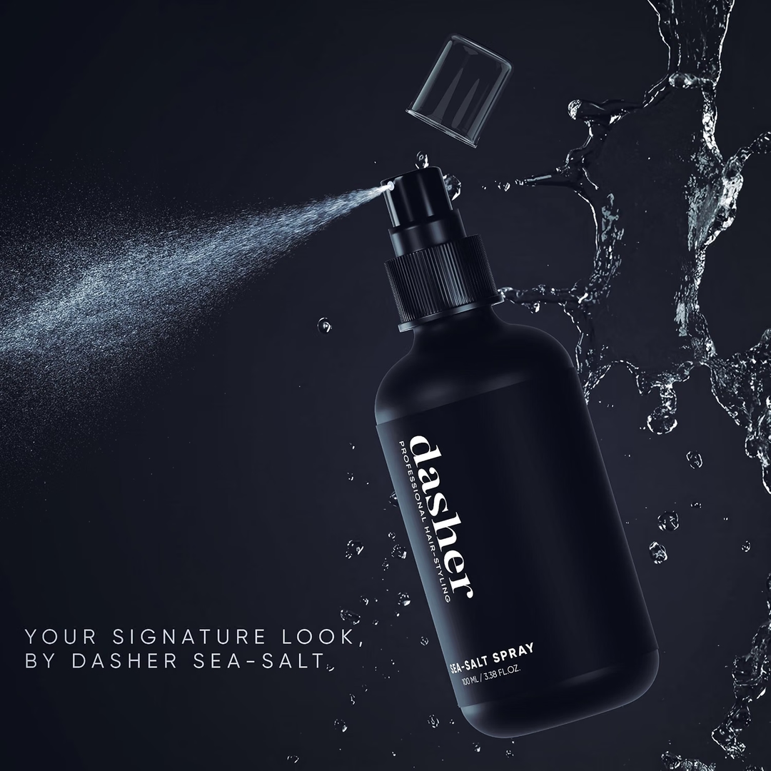 Dasher Sea-Salt Spray Hair Volume, Texture, Smooth Hair With Bhringraj ,Vitamin E - Hair Styling 100m 4