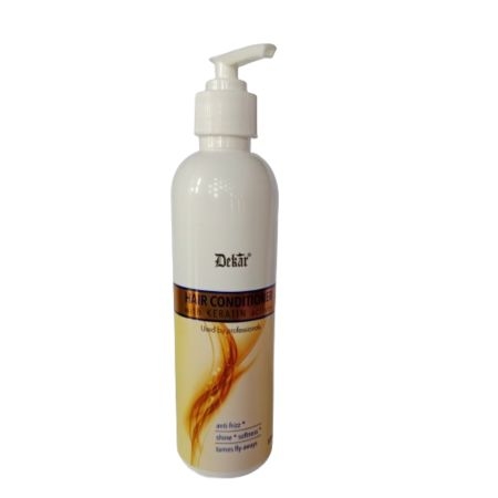 Dekar HAIR CONDITIONER With KERATIN Actives Used by Professionals - 320 ml, Anti- Frizz, Shine Softness, Tame fly always 1
