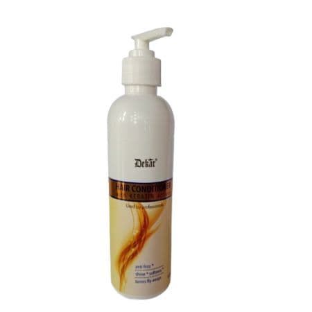 Dekar HAIR CONDITIONER With KERATIN Actives Used by Professionals - 320 ml, Anti- Frizz, Shine Softness, Tame fly always