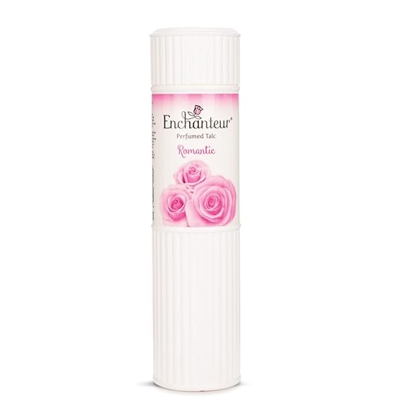 Enchanteur Romantic Perfumed Talcum Powder with Floral French Fragrance for Women 250g | Refreshing & Soothing Talc with Fine Texture. 2