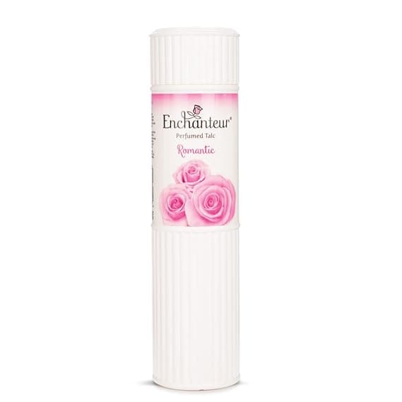 Enchanteur Romantic Perfumed Talcum Powder with Floral French Fragrance