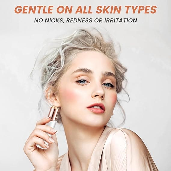 Rechargeable New Flawless Facial Hair Remove, Best Facial Hair Removal for Women, 5