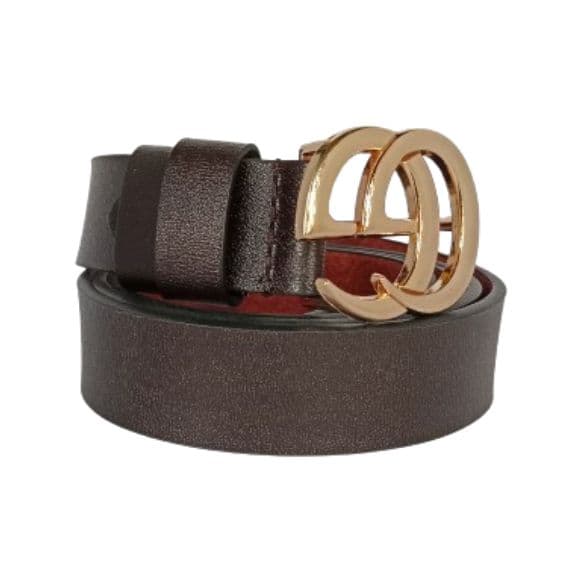 GG Leather Women's Girls Belts for Pants, Jeans, or office dress