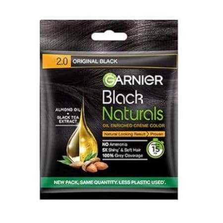Garnier, Hair Colouring Crčme Original Black 2.0, 20g,