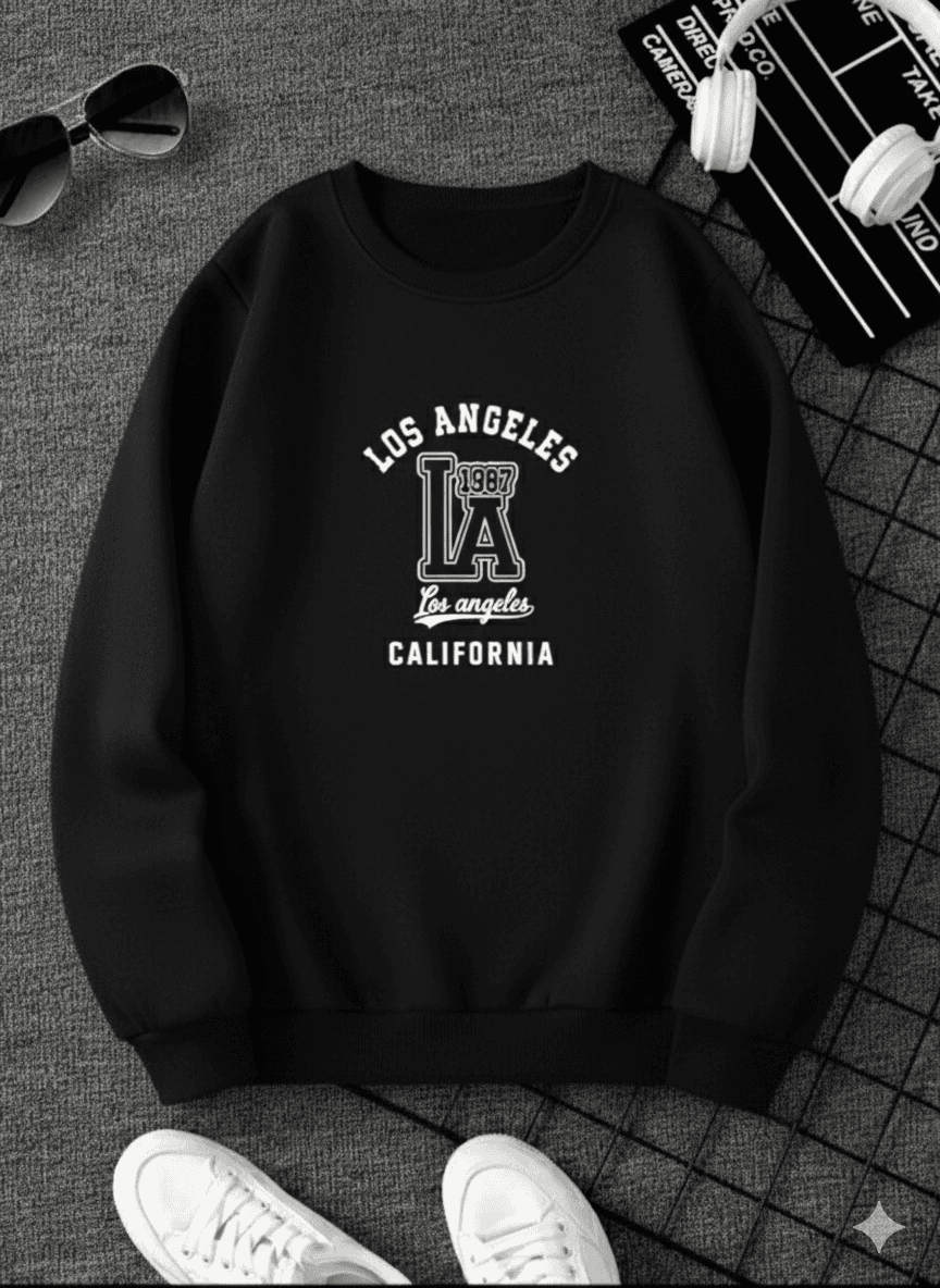 Los Angeles Printed Sweatshirt for men and women 3