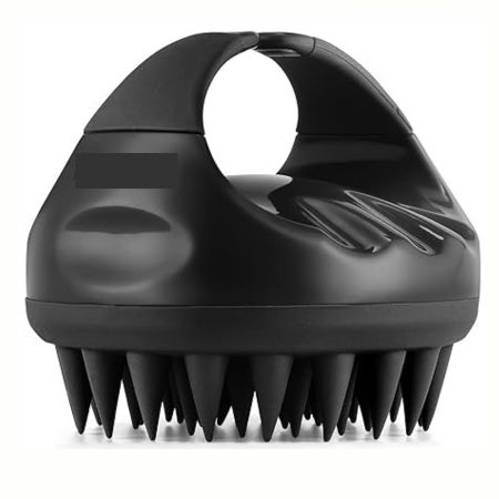 Hair Scalp Massager Shampoo Hair Brush, Super Soft Bristles, Exfoliating, Anti-Dandruff (Black) 1
