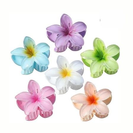 Hair Clips For Women 6 Pack Flower Hair Accessories For Girls