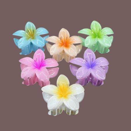 Hair Clips For Women 6 Pack Flower Hair Accessories For Girls 2