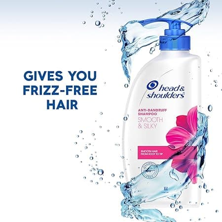 Head & Shoulders Smooth and Silky Anti Dandruff Shampoo, 650ml 1