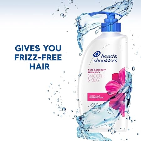 Head & Shoulders Smooth and Silky Anti Dandruff Shampoo, 650ml 2