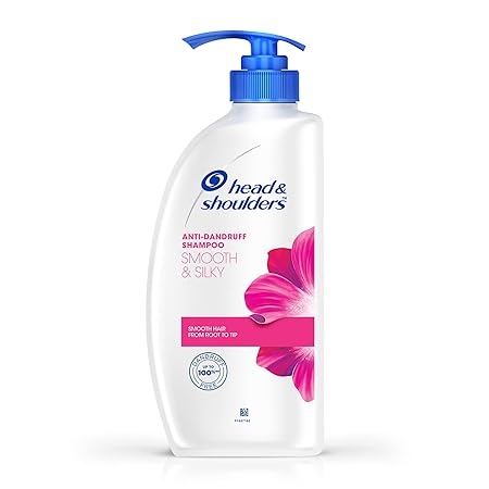 Head & Shoulders Smooth and Silky Anti Dandruff Shampoo, 650ml 1