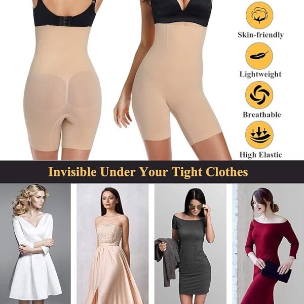 Fashion Girl Women Tummy Control Shapewear High Waist Trainer Thigh Slimmer - XL/XXL 5