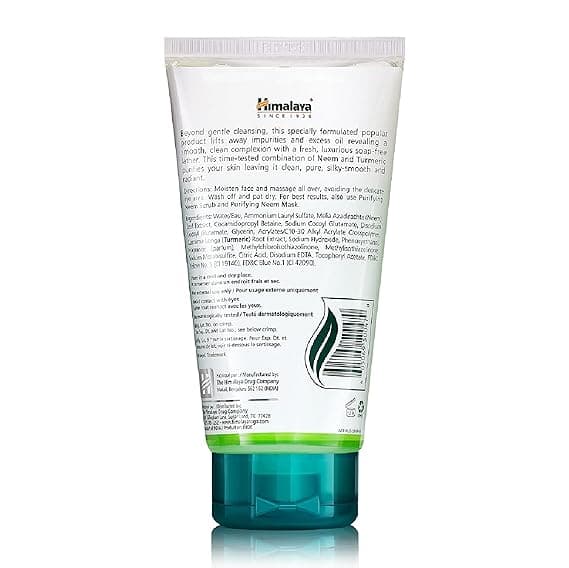 Himalaya Herbals Purifying Neem Face Wash, 150ml 1