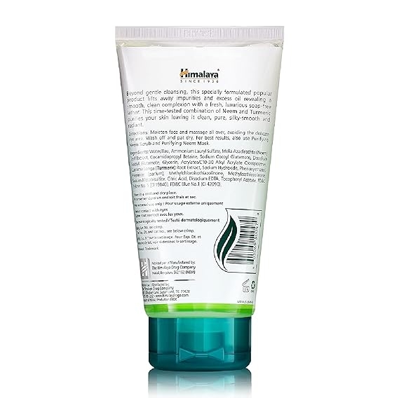 Himalaya Herbals Purifying Neem Face Wash, 150ml 2