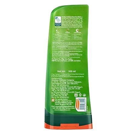 Himalaya Herbals Purifying Neem Face Wash -300ml, pack of 1 1