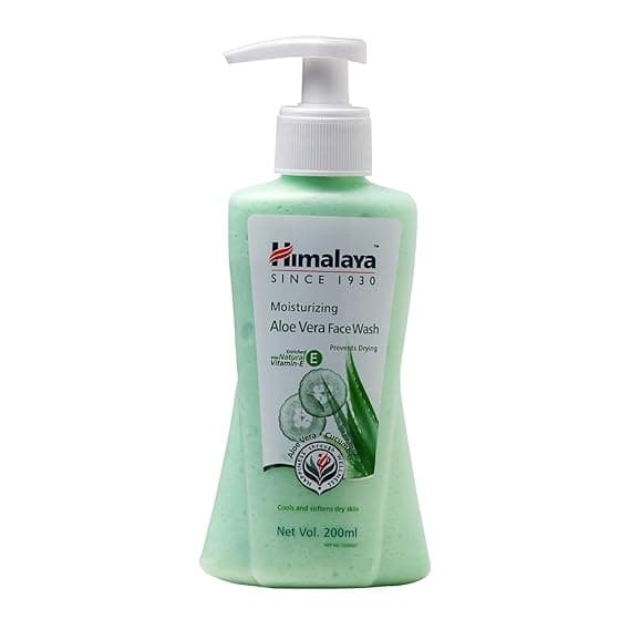 Himalaya Moisturizing Aloe Vera Face Wash, 200ml