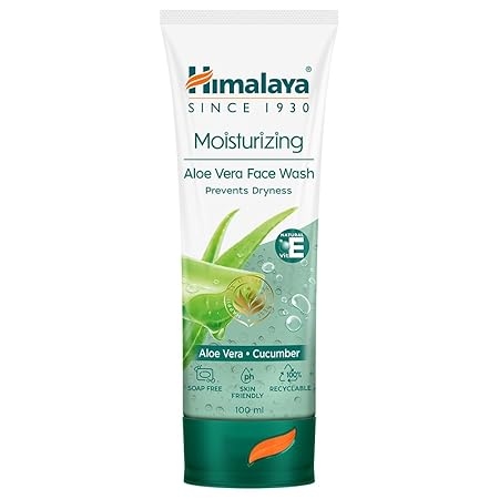 Himalaya SINCE 1930 Moisturizg Aloe Vera Face Wash, 100ml 1
