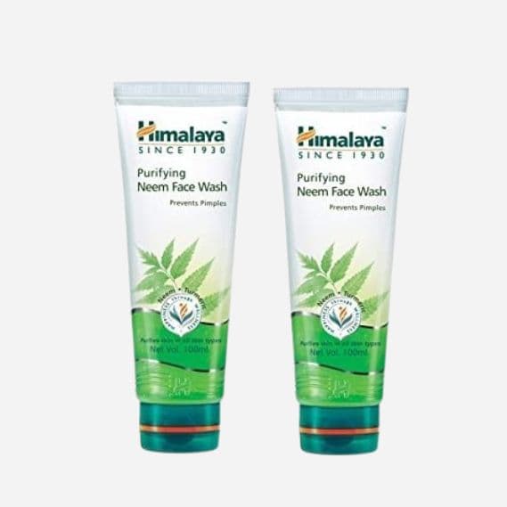 Himalaya Neem Facewash 100 Ml, Combo Packs 2 Pcs