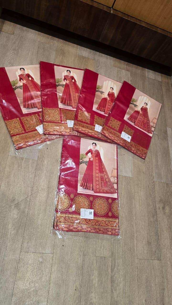 Cotton Dhoti saree 6