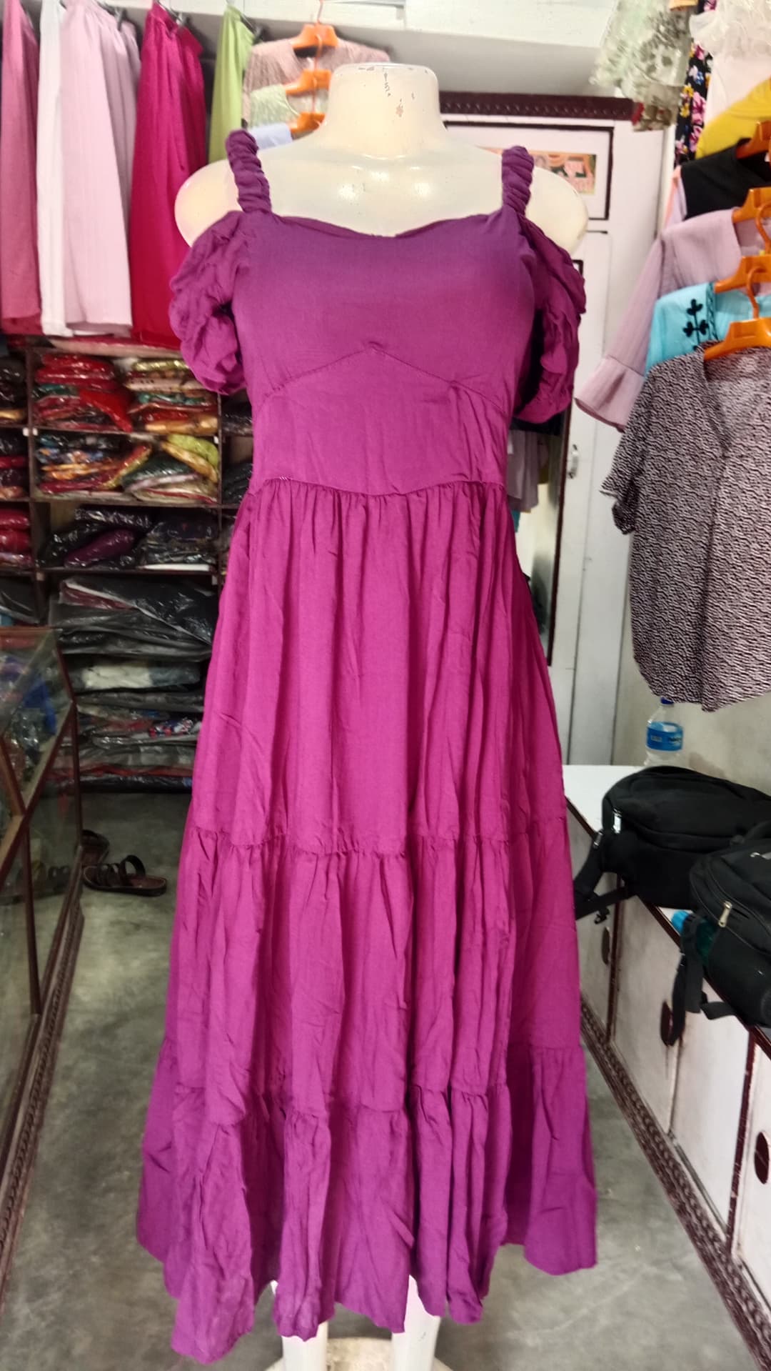 Women’s Georgette Full Stitched Long Gown | Anarkali,Umbrella Dress