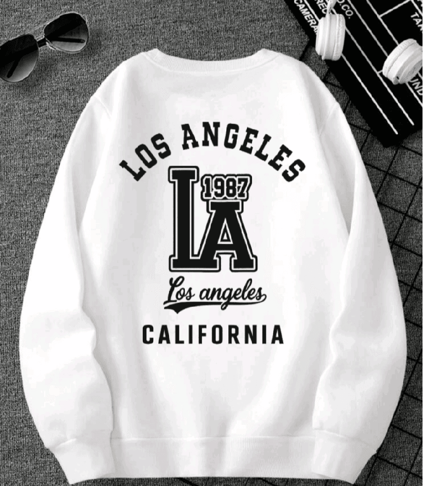 Los Angeles Printed Sweatshirt for men and women