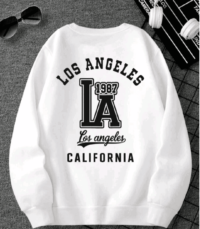 Los Angeles Printed Sweatshirt for men and women