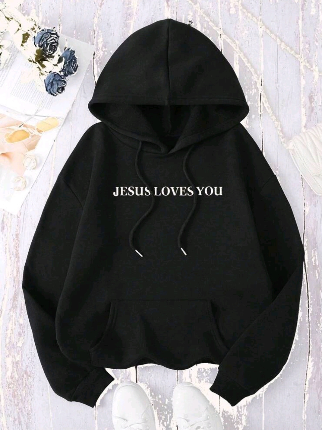 Jesus Printed Hoodie for Men And Women 2