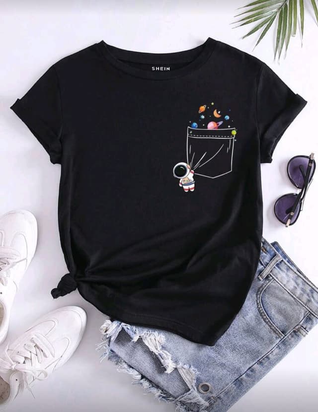 Street Style Printed Tshirt For Women