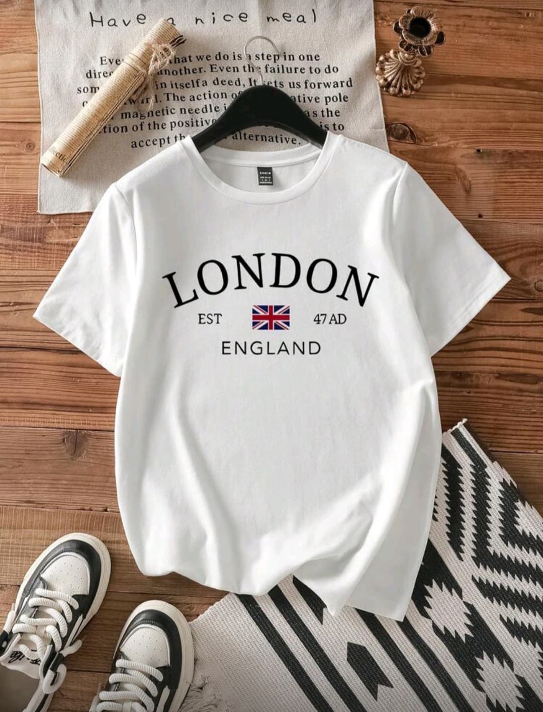 Street Style Premium Quality "London" Printed Tshirt for women