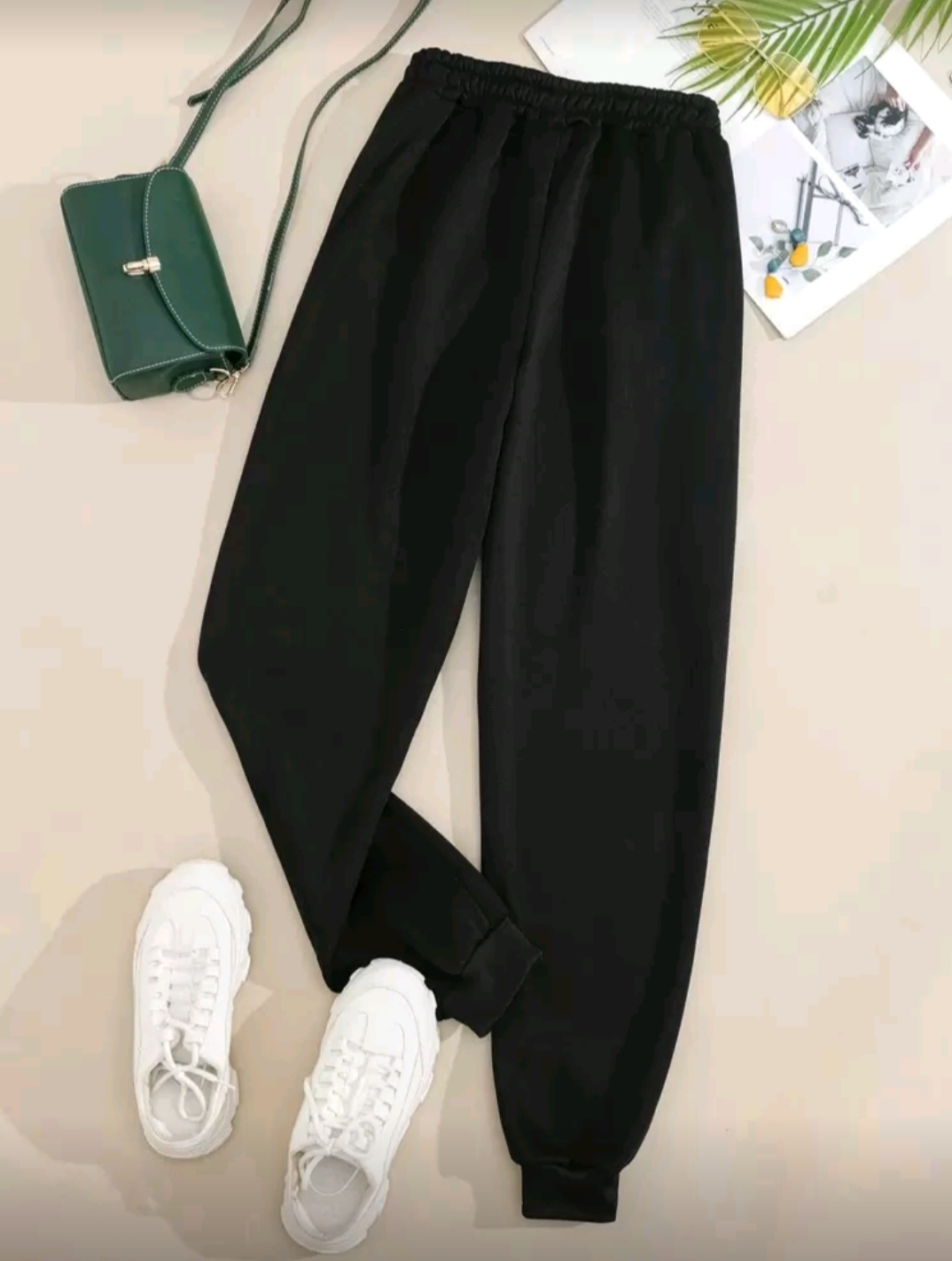 Street Style Boston Printed Joggers for men and women 2