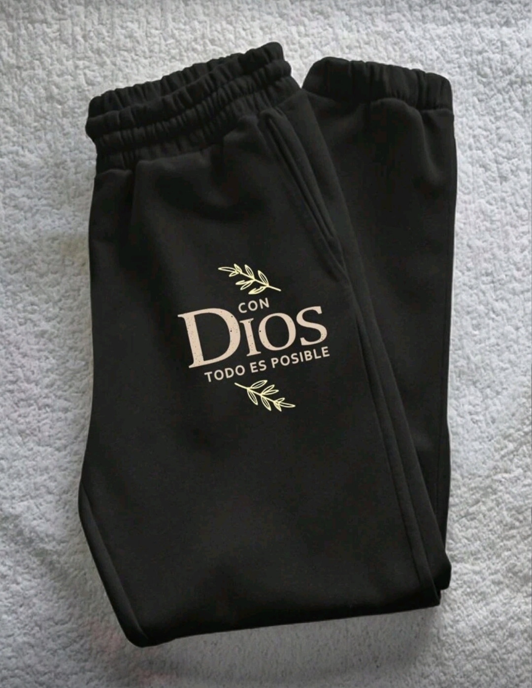 Street Style Dios Printed tshirt Joggers for women and men 1