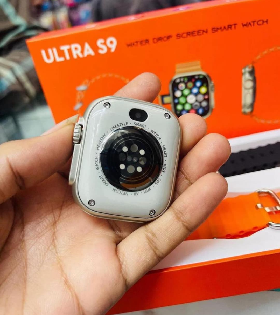 S9 Ultra Smart Watch with Dual Camera and SIM support - a complete 4G/5G-enabled on your wrist! Enjoy smooth video calls, internet browsing, and app access directly from your watch without needing a phone 4