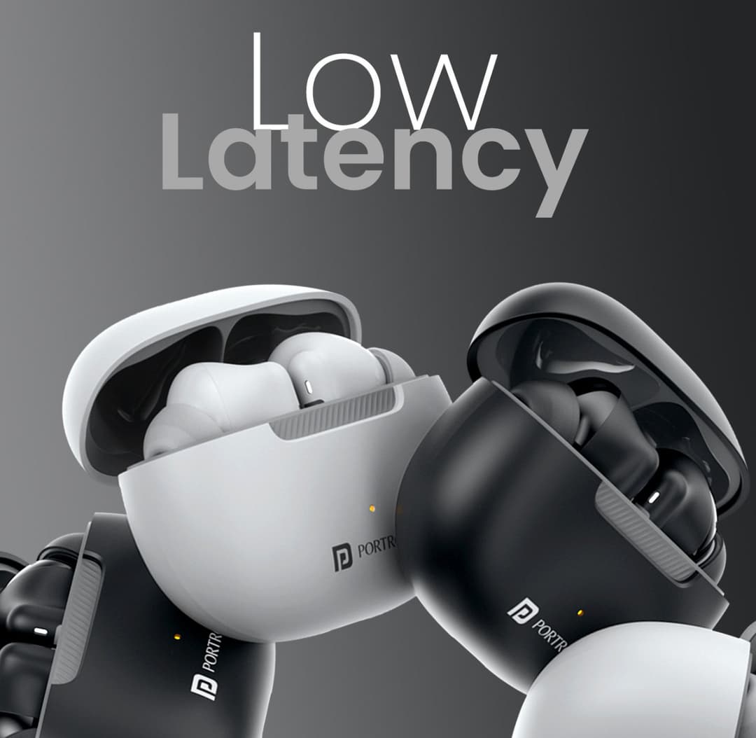 Portronics Harmonics Twins 32 30 Hours Playtime| 10mm Dynamic Driver | IPX5 Water Resistant | Type C Fast Charging 4