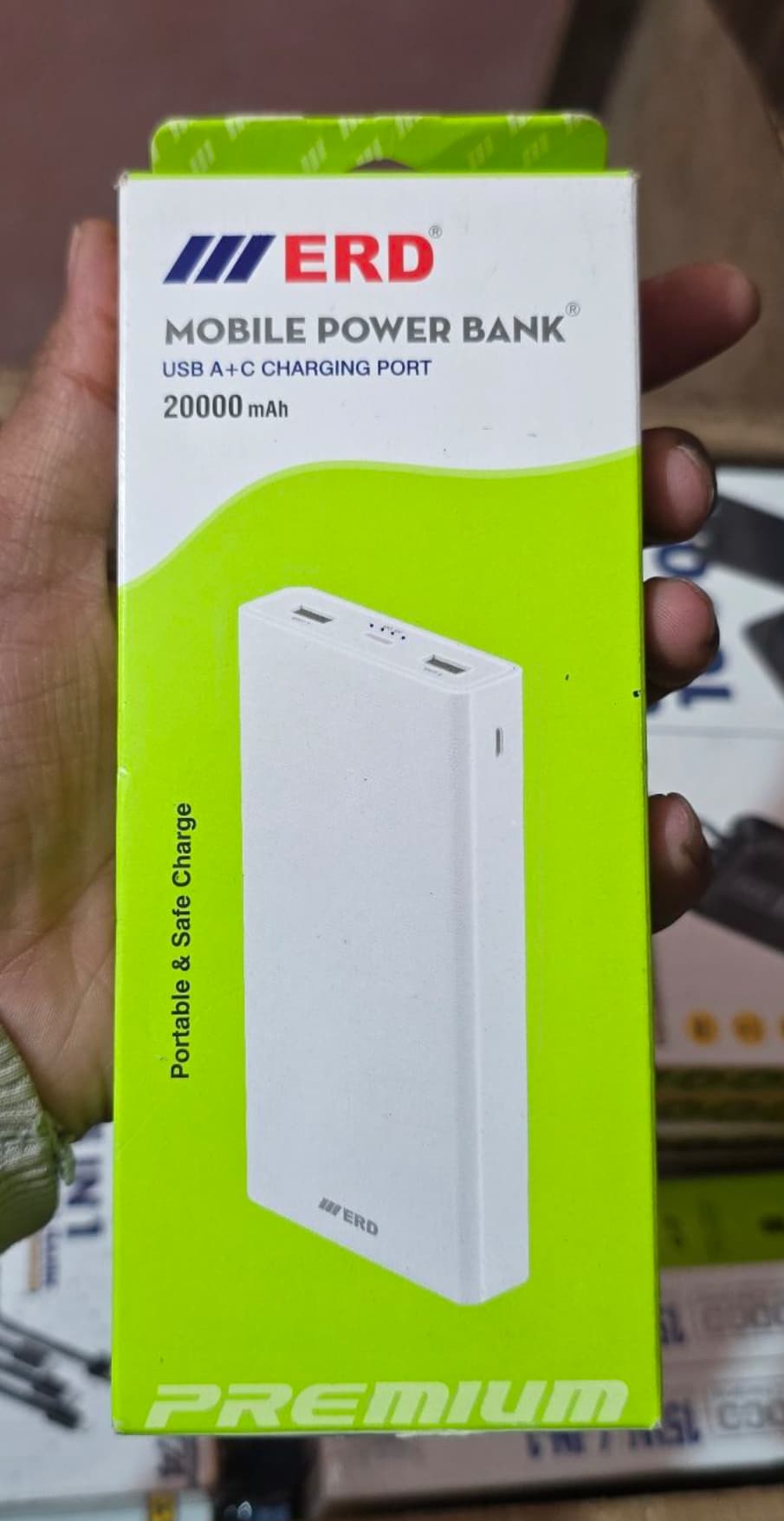 ERD Fast 20000 mAh Power Bank ERD PB029 Powerful Fast Charging 7