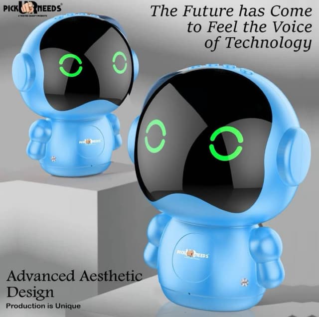 Portable Astronaut Wireless Speaker with Dynamic Sound, LED, 2000mAh 5W Bluetooth