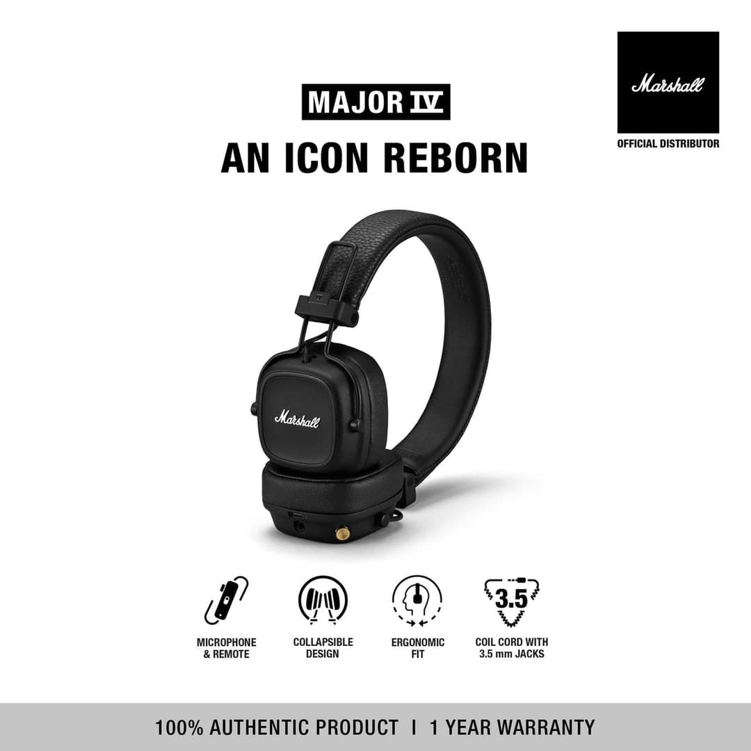 Major IV Bluetooth Headphone with wireless charging 4